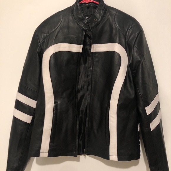 Jackets & Blazers - Vintage Leather Motorcycle Women’s Jacket